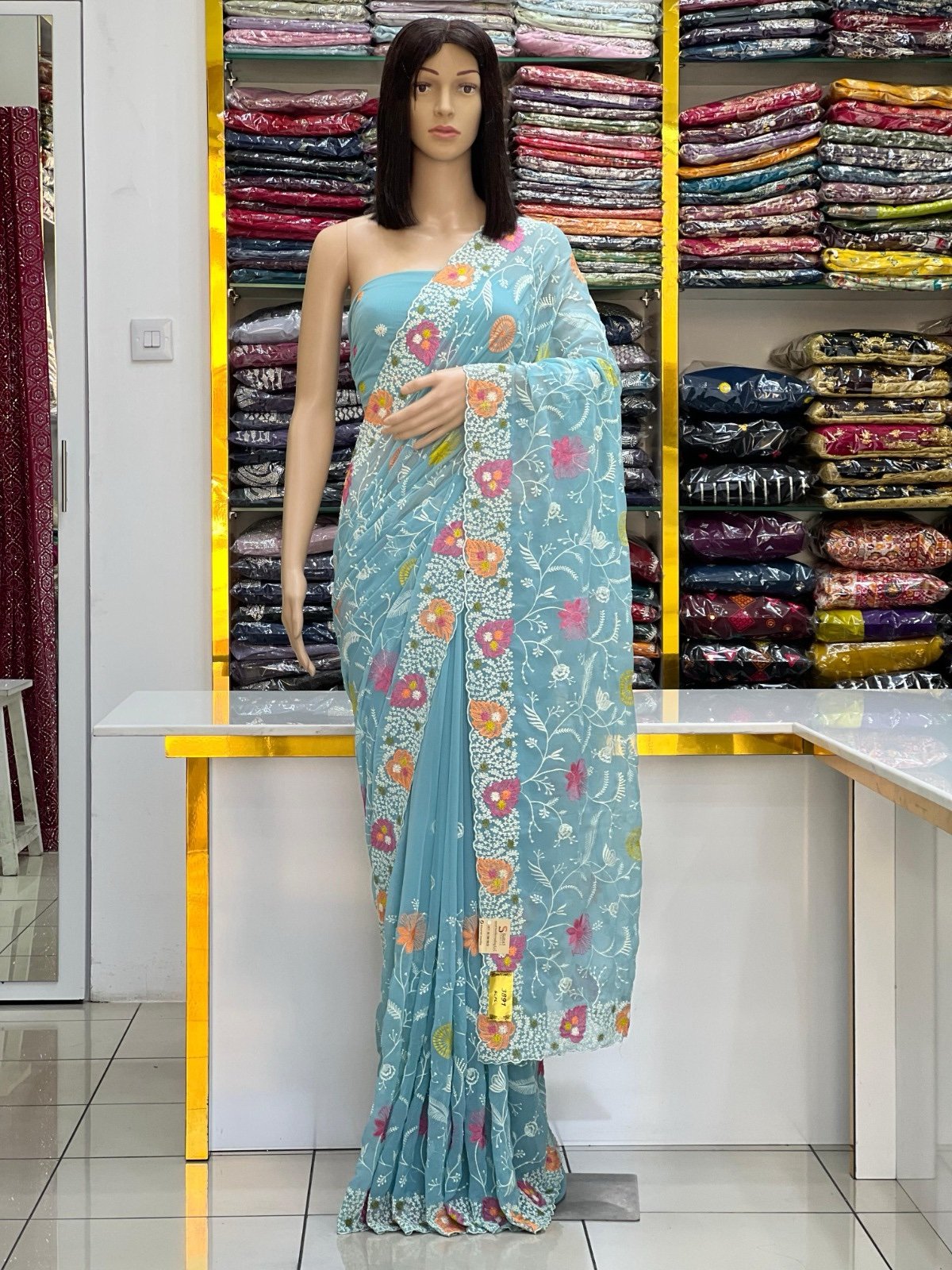 Georgette sarees - Image 3