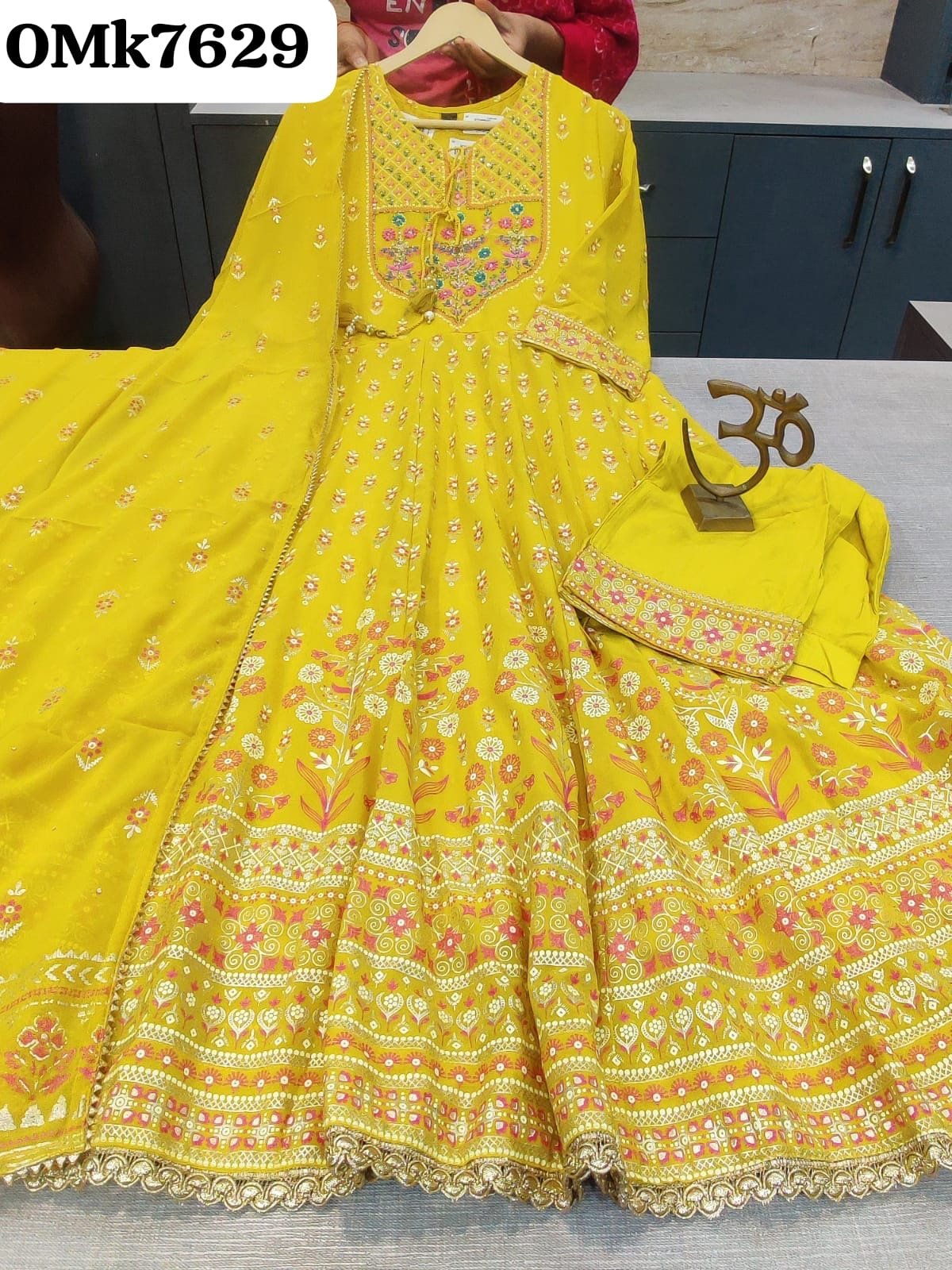 Georgette anarkali - Image 2