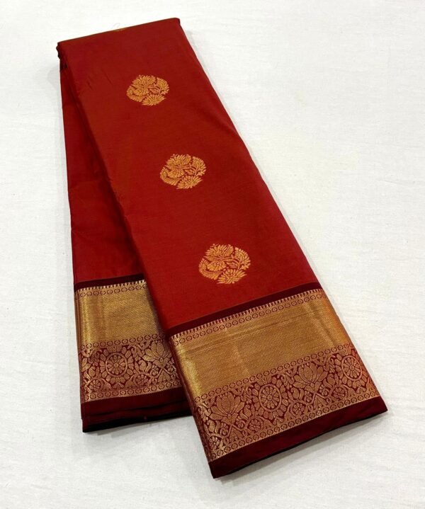 Premium Kanjivaram silk saree - Image 2