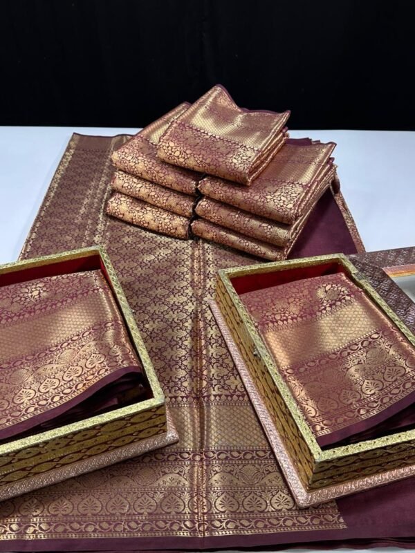 Soft semi kanchi sarees - Image 3