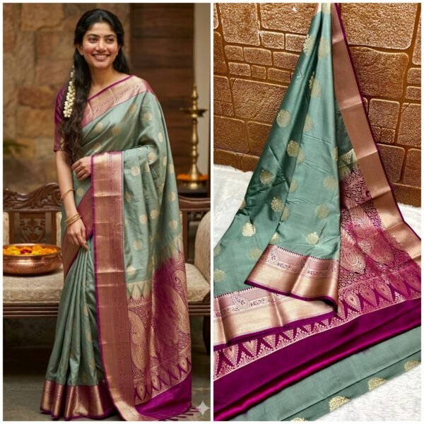 Kanchi silk sarees - Image 2