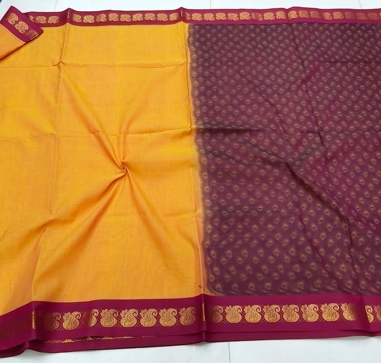 Pure kanchi cotton - Image 15