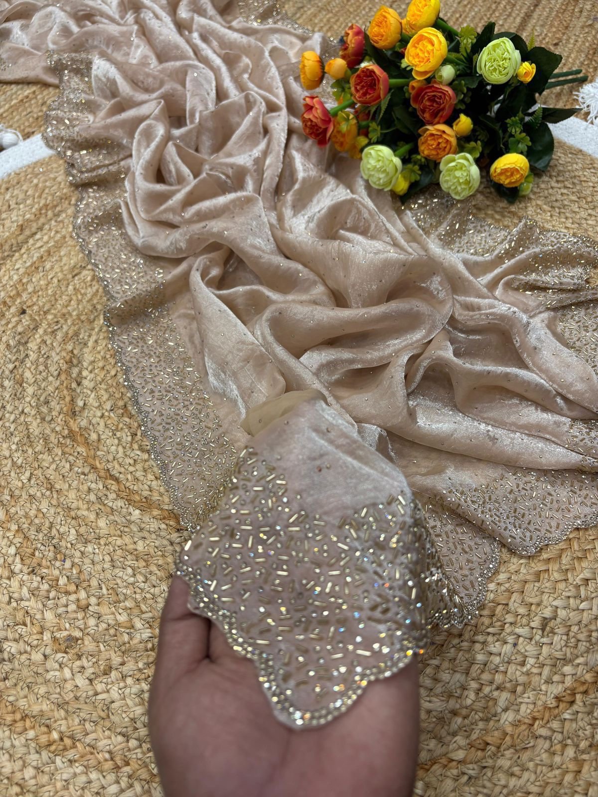 Space silk sarees - Image 9