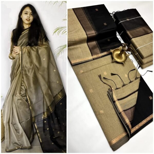 Silk cotton sarees - Image 17