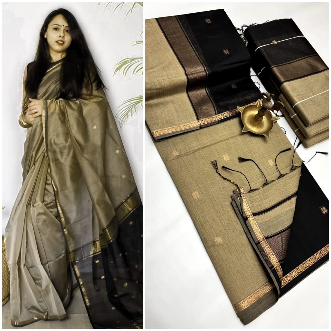 Silk cotton sarees - Image 17