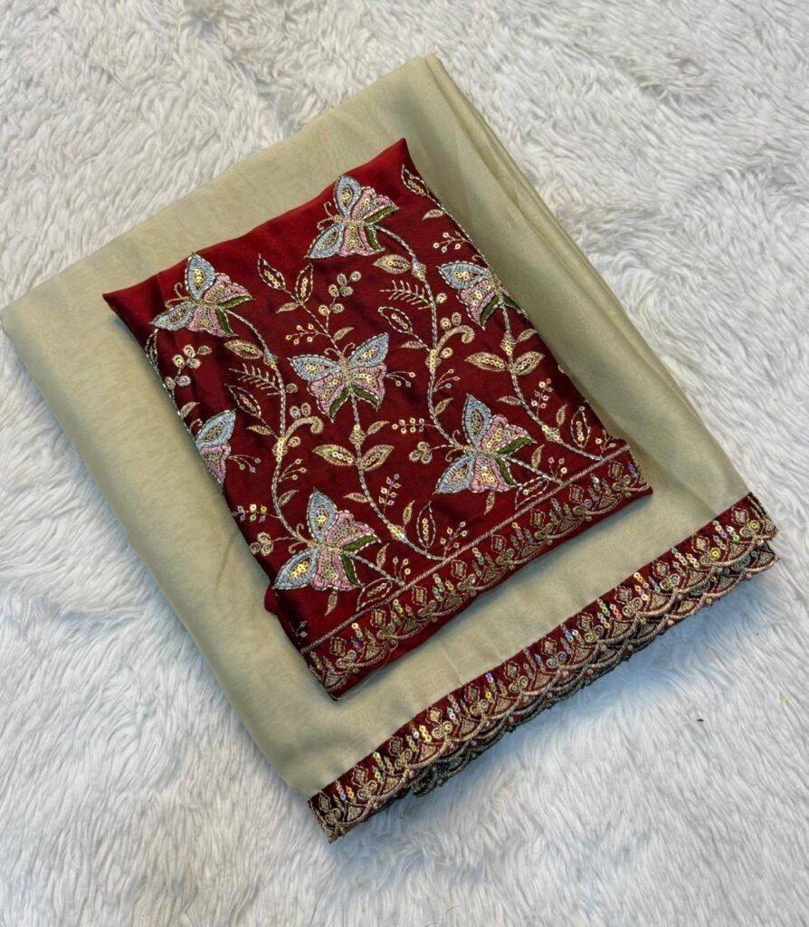 Soft Rangoli silk