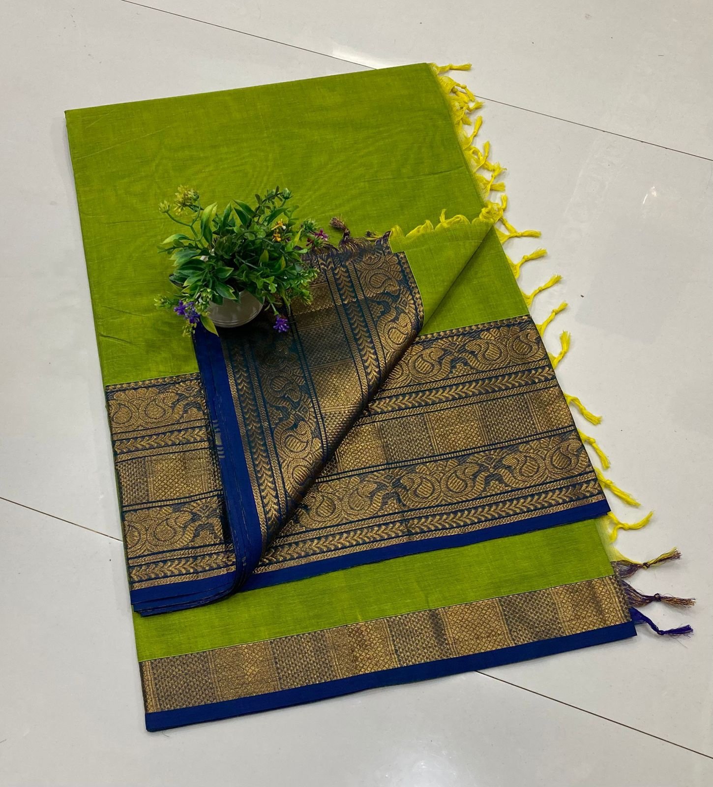 Kanchi Cotton Sarees - Image 13