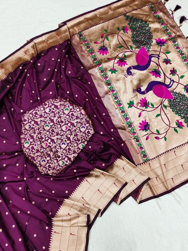 Paithani silk sarees - Image 3