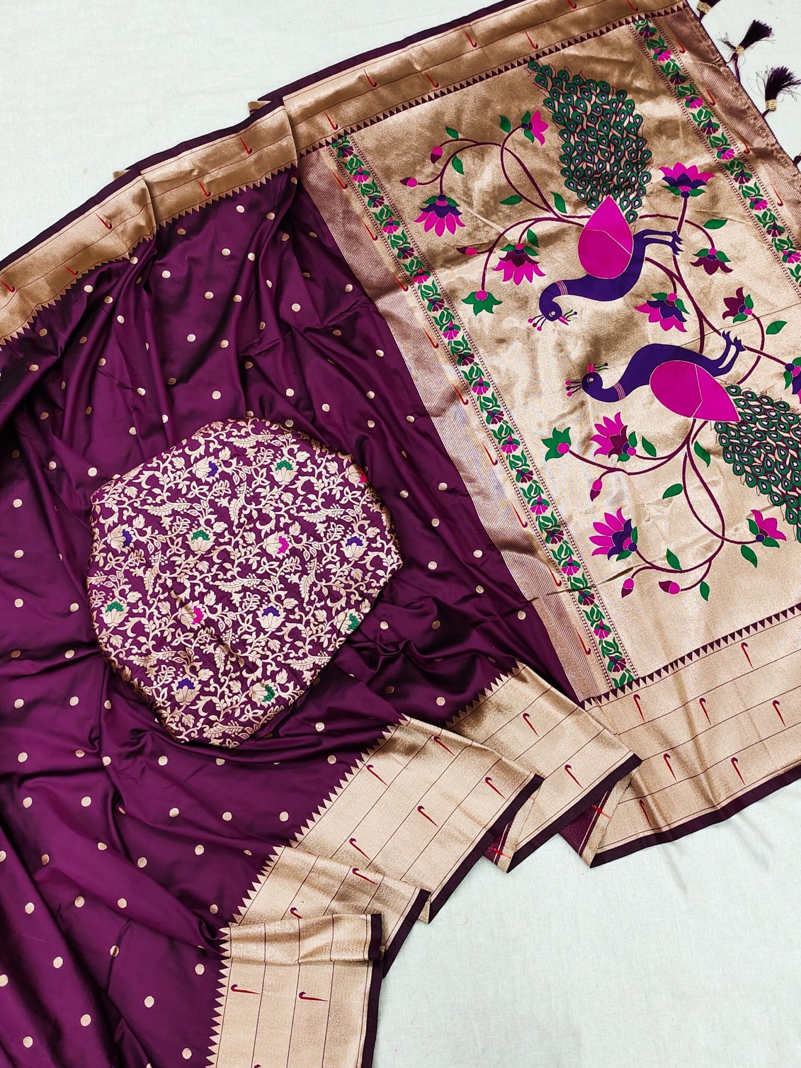 Paithani silk sarees - Image 3