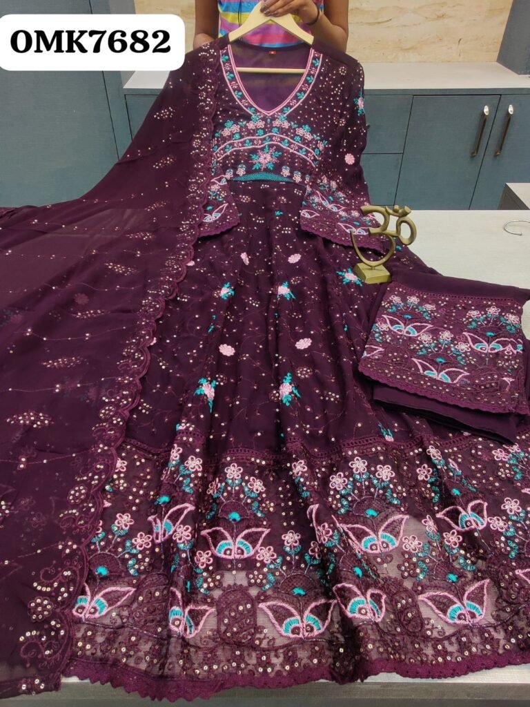 Georgette anarkali