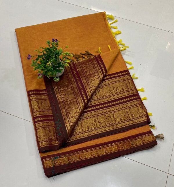 Kanchi Cotton Sarees - Image 12