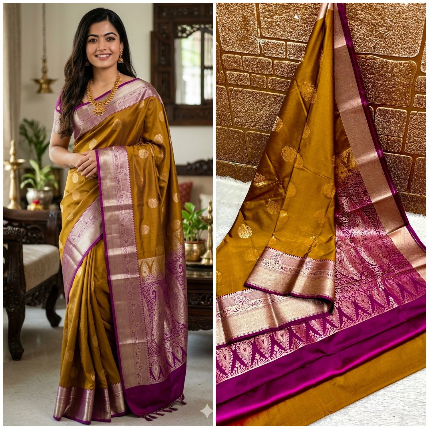 Kanchi silk sarees - Image 9