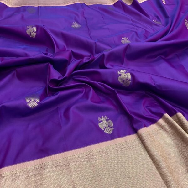 Soft banarasi silk saree
