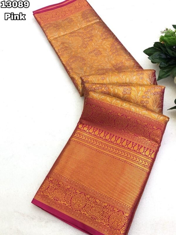 Kanjivaram pattu silk sarees - Image 6