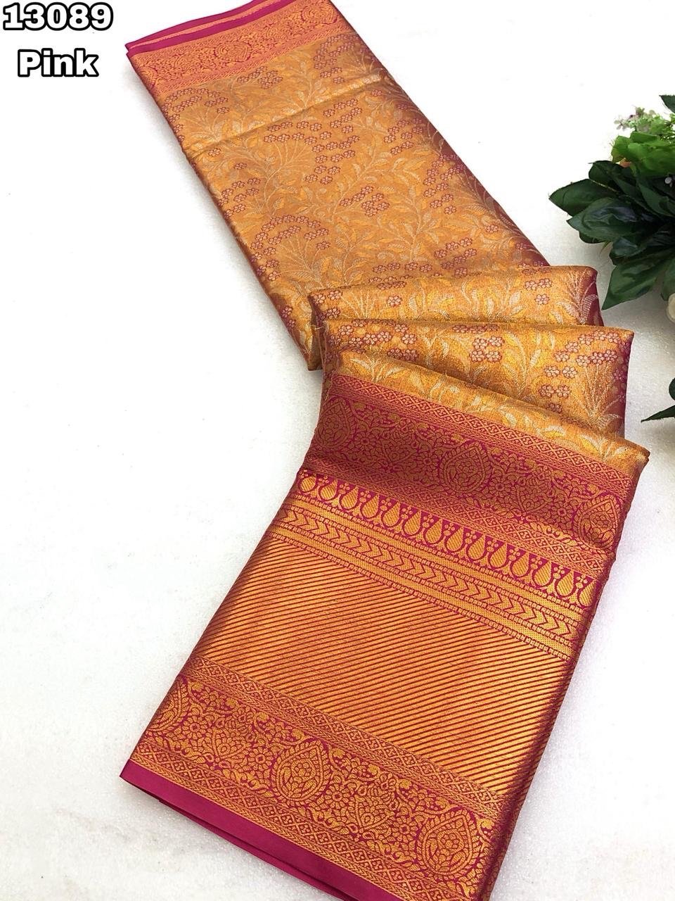 Kanjivaram pattu silk sarees - Image 6