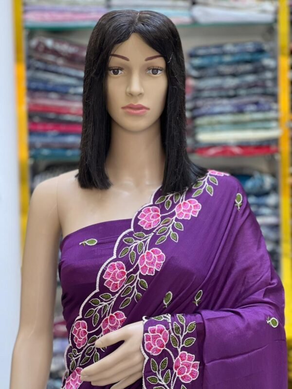 Chinon sarees - Image 9