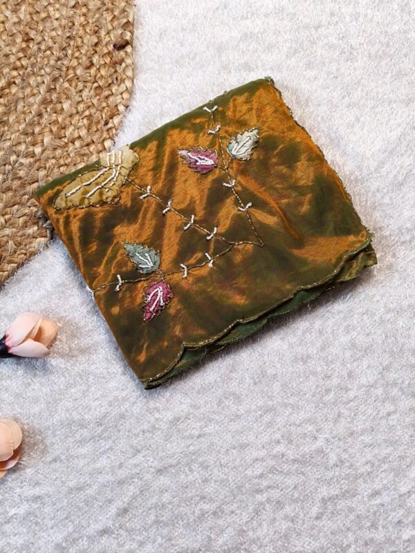 Space tissue silk saree - Image 14