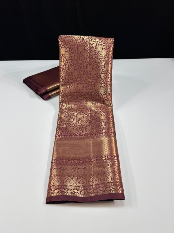 Soft semi kanchi sarees - Image 13