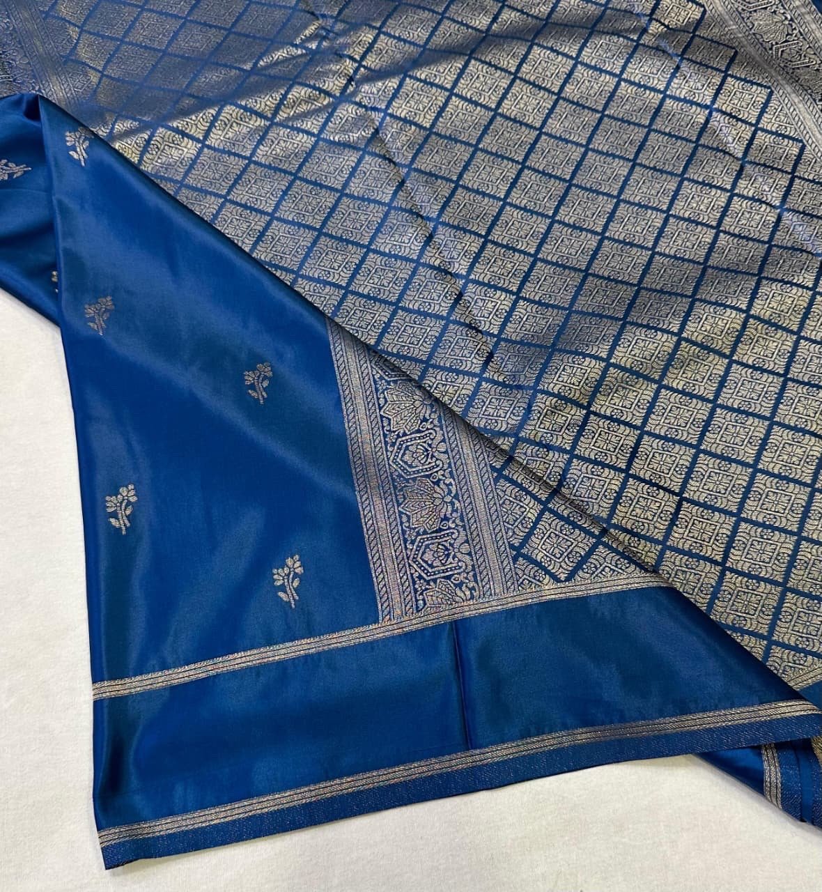 Satin silk sarees - Image 15