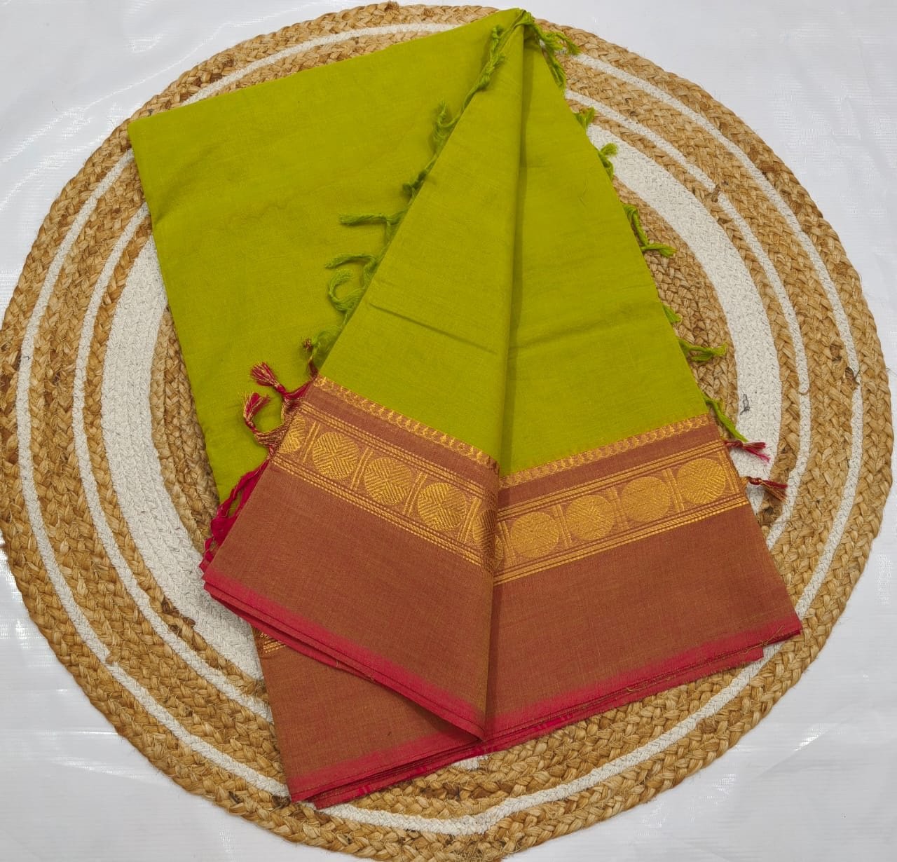 Kanchi cotton sarees - Image 11