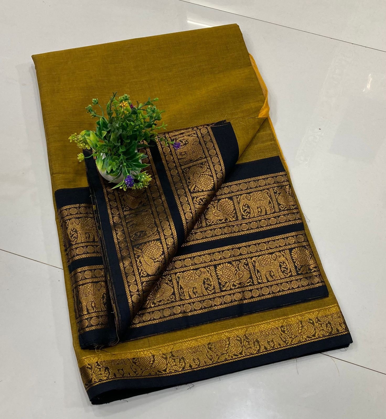 Kanchi Cotton Sarees - Image 3
