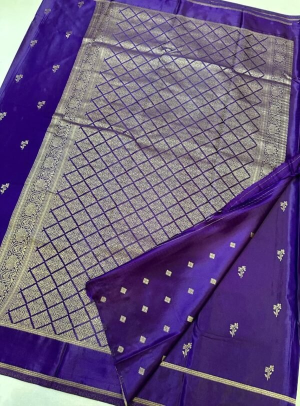 Satin silk sarees - Image 16