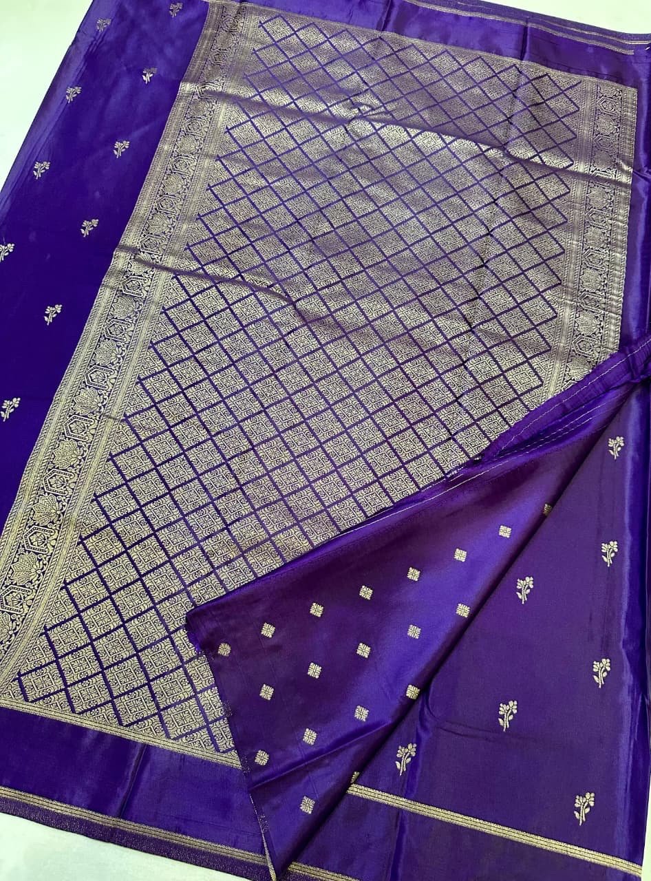 Satin silk sarees - Image 16