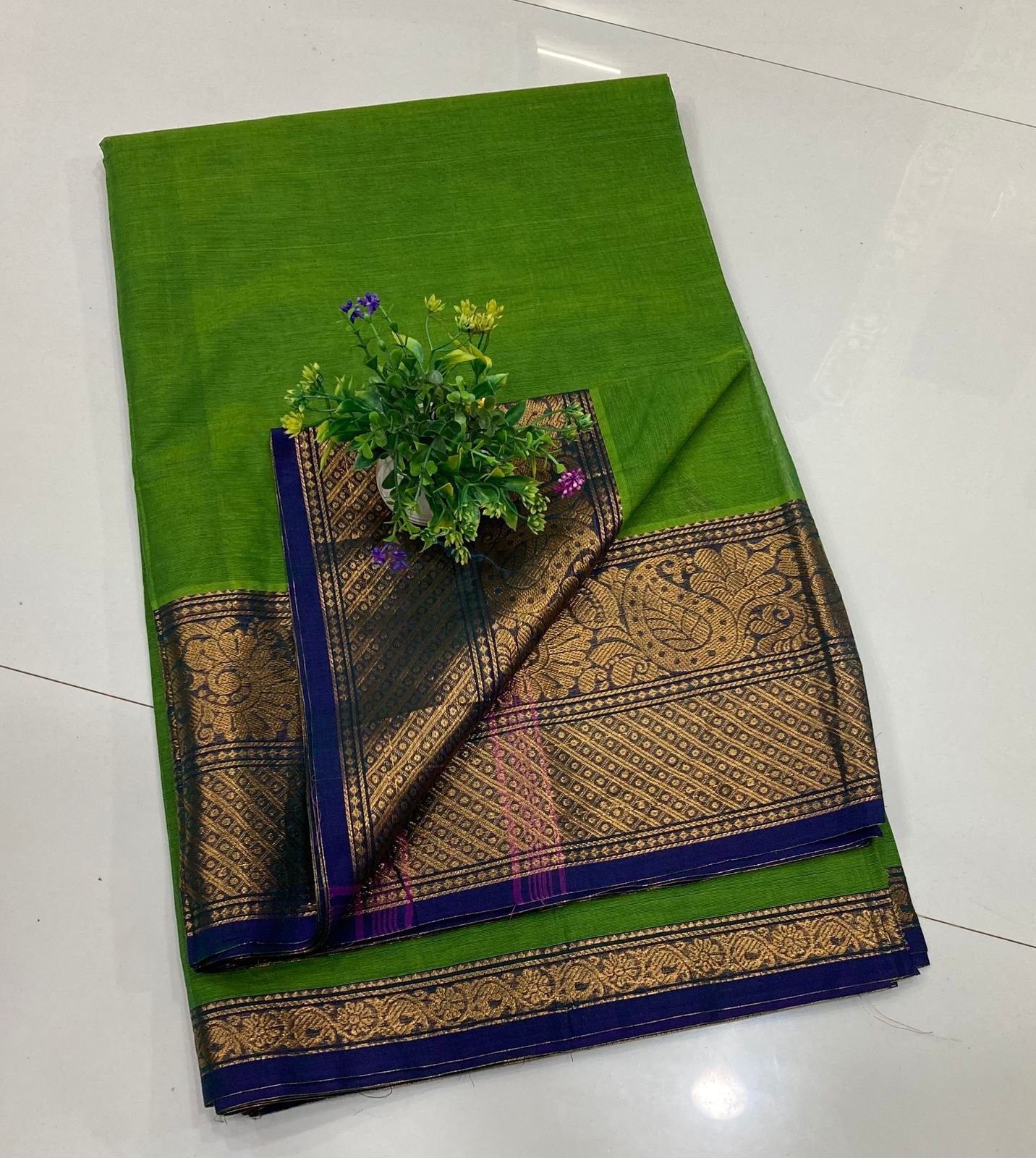 Kanchi Cotton Sarees - Image 5