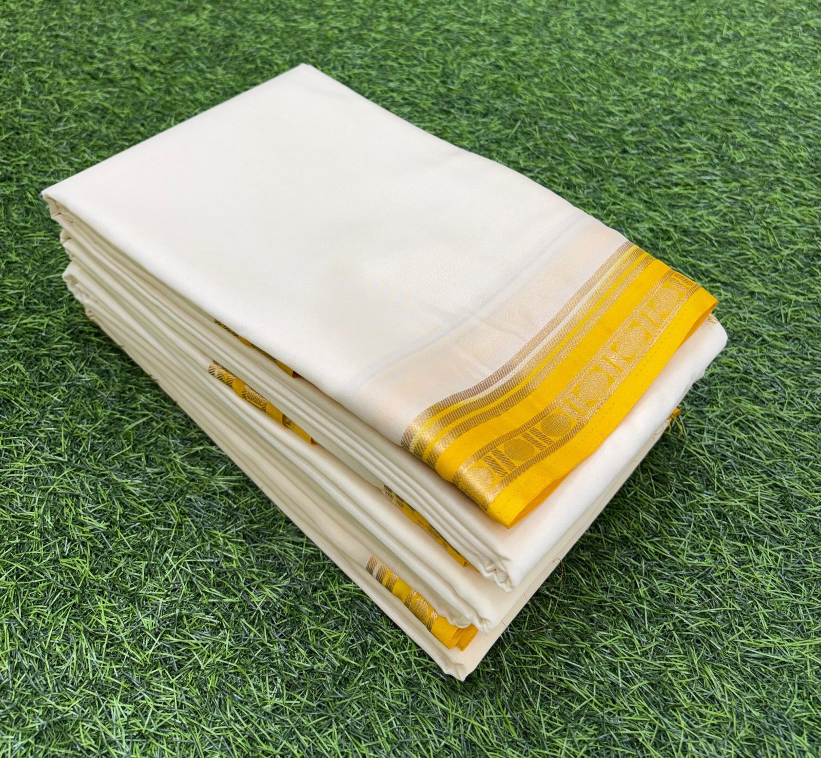 Mysore crepe silk saree - Image 1