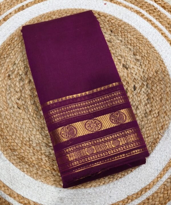 Kanchi cotton sarees - Image 5