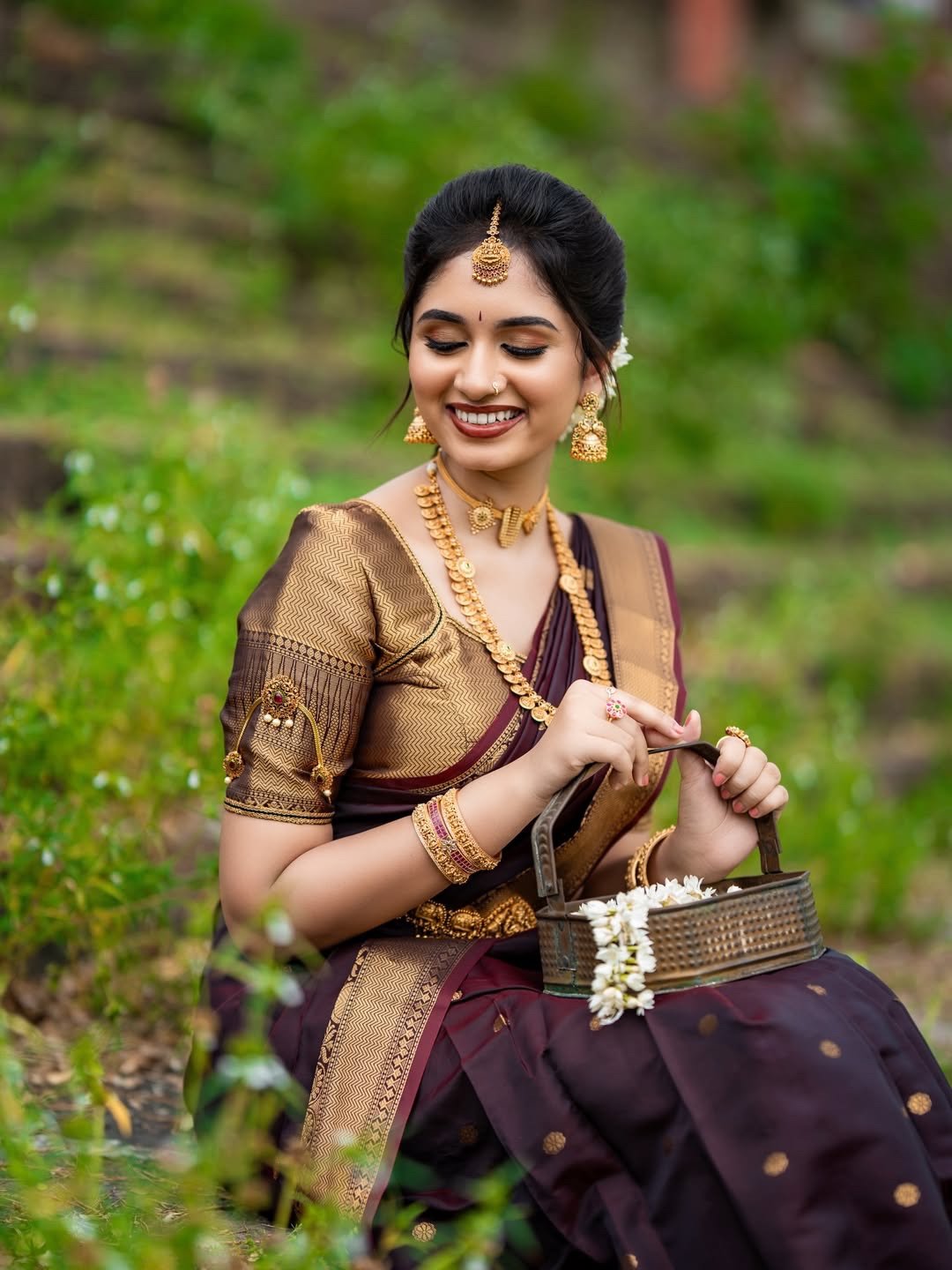 Banarasi Semi Katan Semi Silk Saree - Image 3