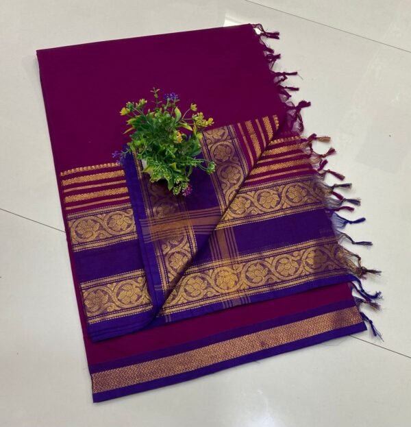 Kanchi Cotton Sarees - Image 18