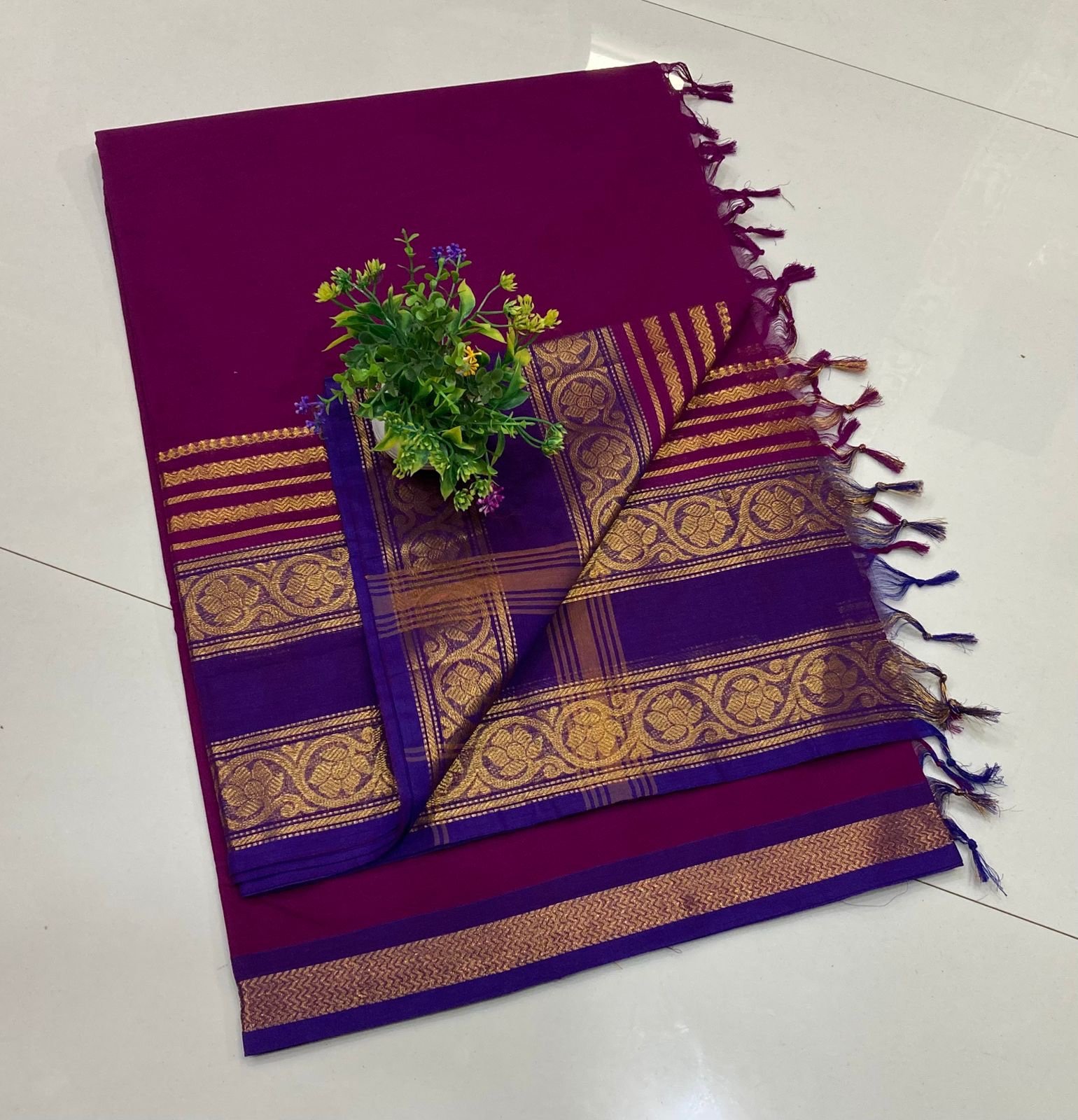 Kanchi Cotton Sarees - Image 18