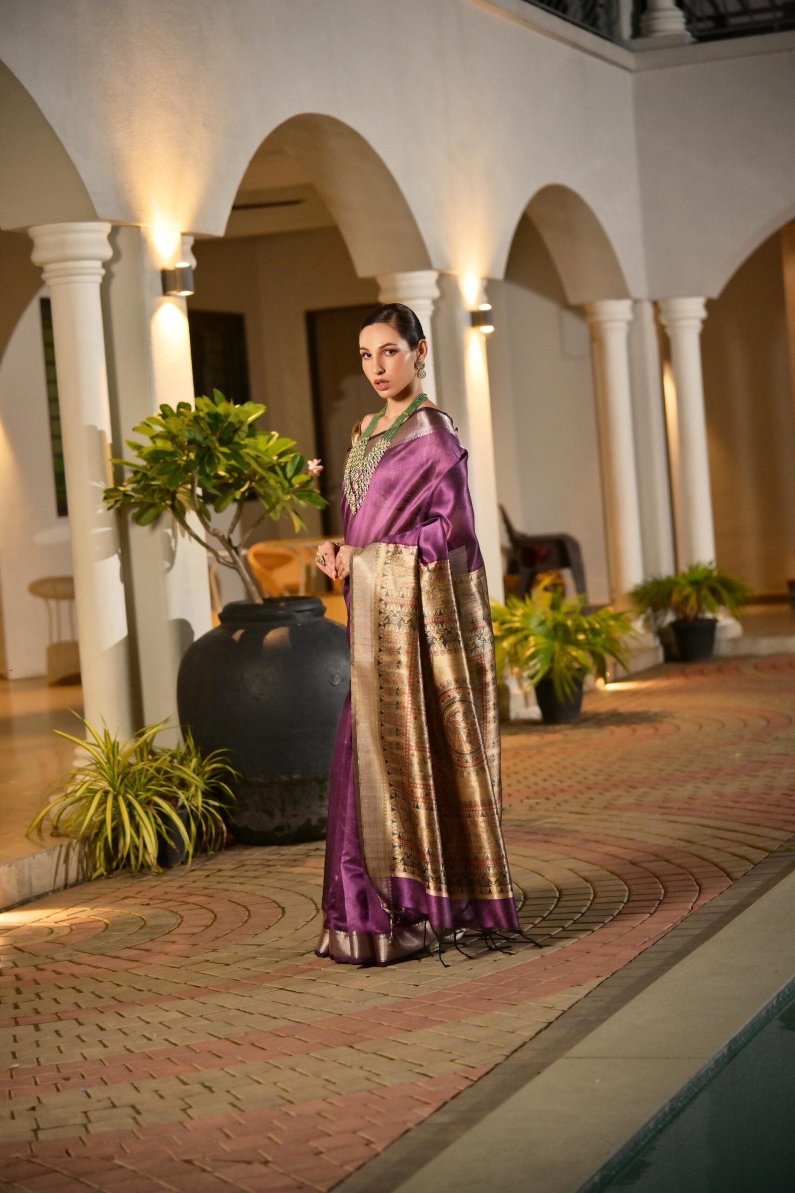 Khadi silk sarees - Image 1