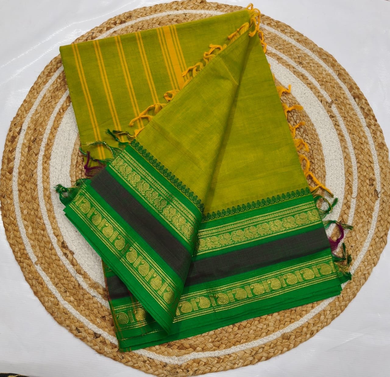 Kanchi cotton sarees - Image 16