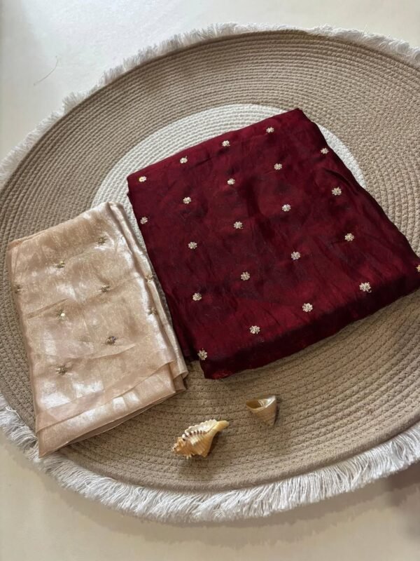 Space silk sarees - Image 12