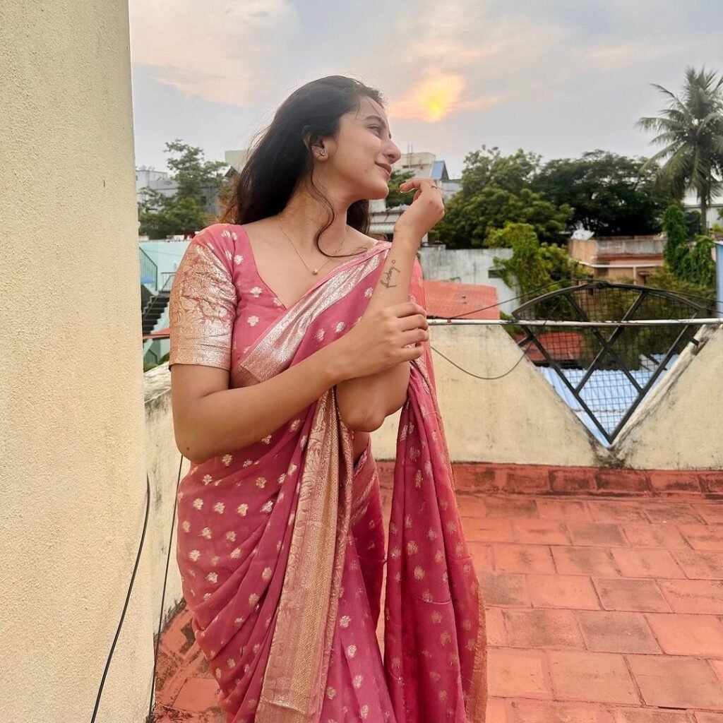 Viscose georgette sarees