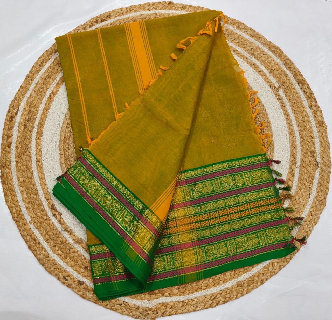 Kanchi cotton sarees - Image 20