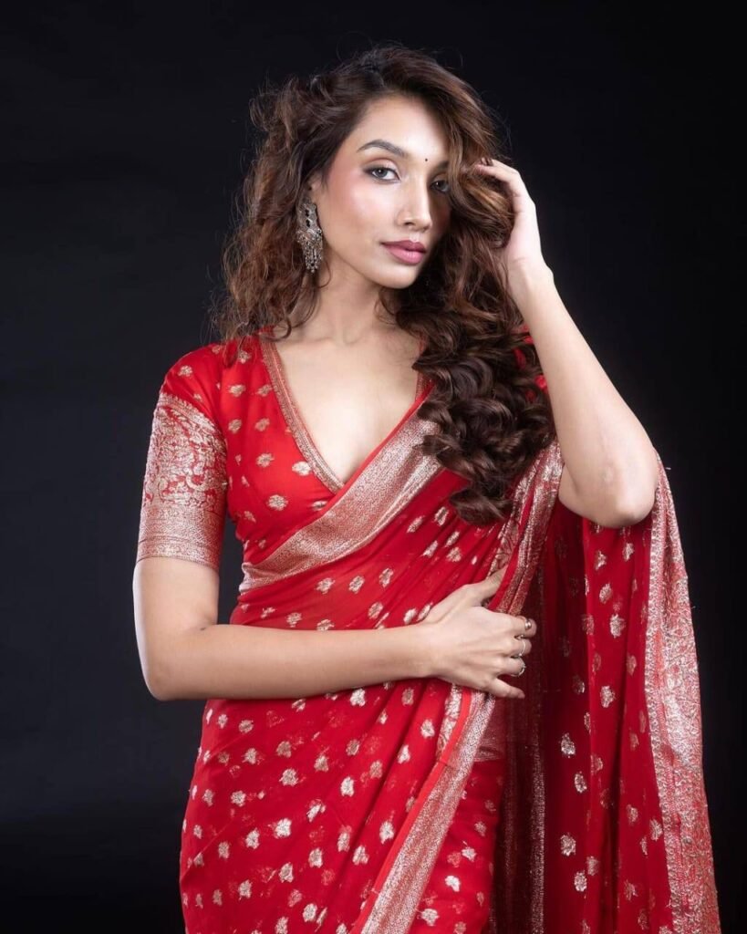 Viscose georgette sarees