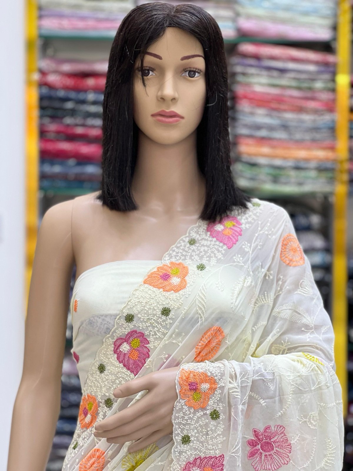 Georgette sarees - Image 9