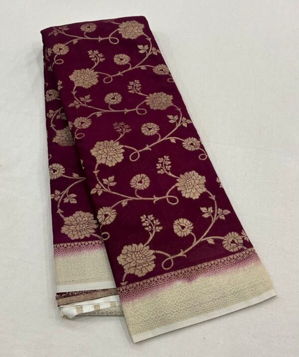 Banarasi Khadi georgette sarees - Image 13