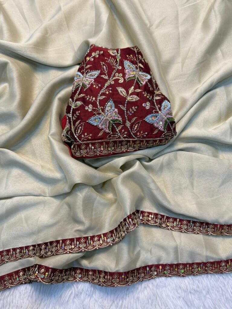 Soft Rangoli silk