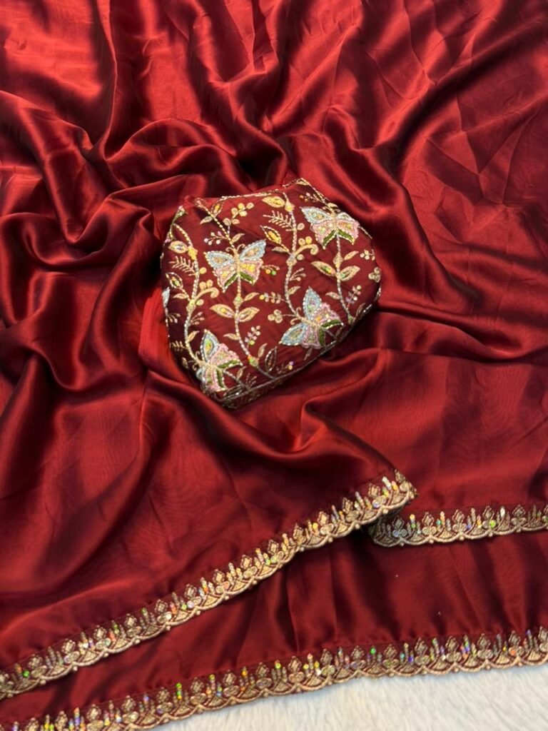 Soft Rangoli silk