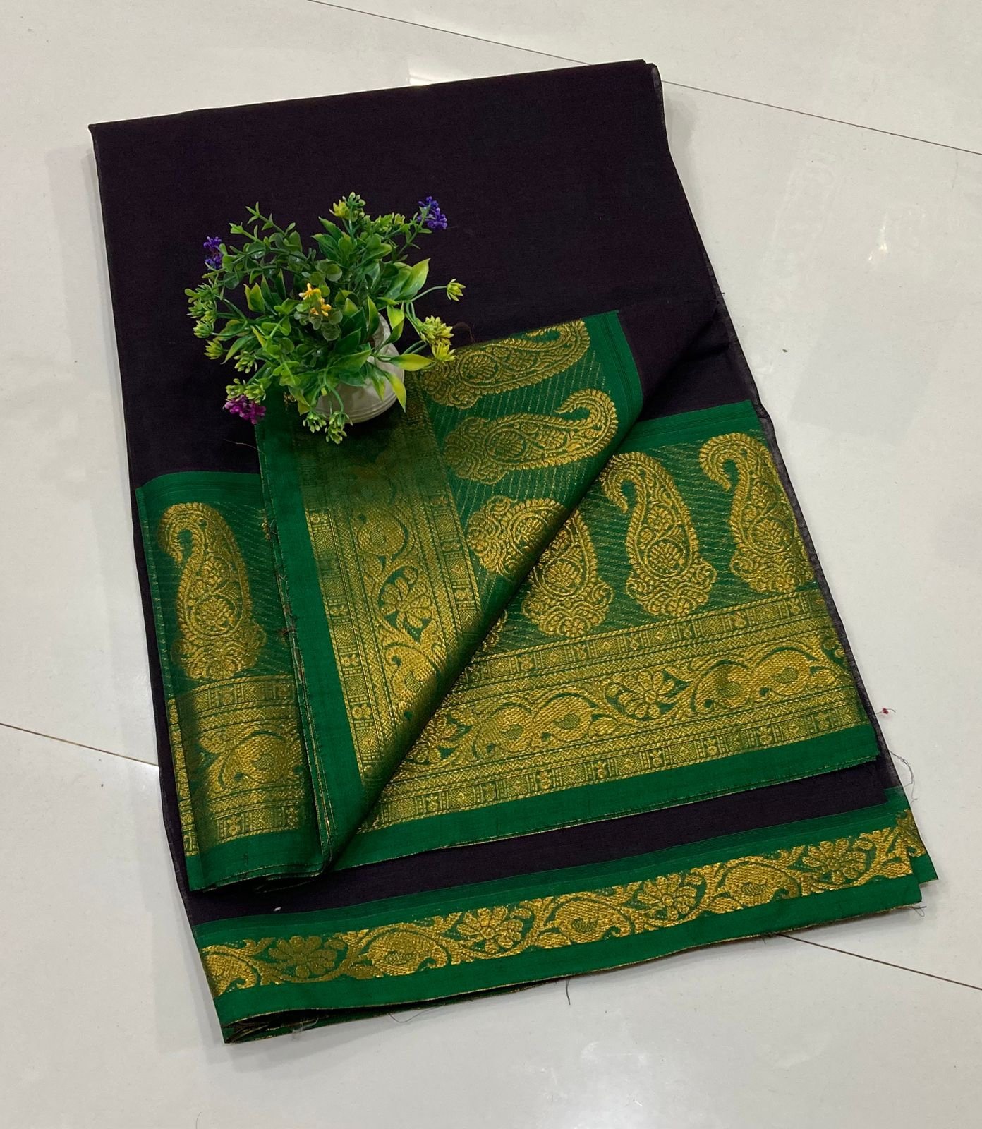 Kanchi Cotton Sarees - Image 7