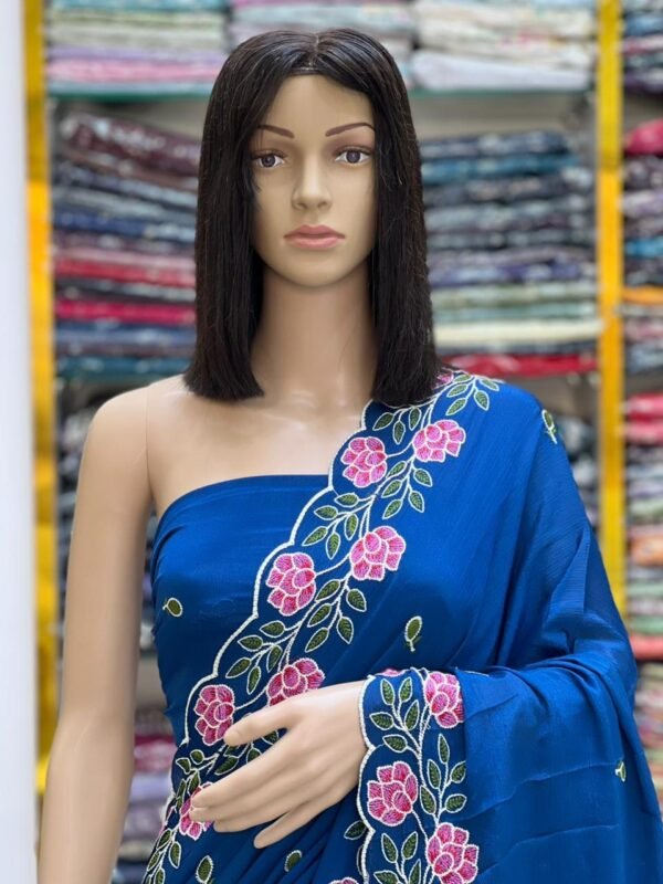 Chinon sarees - Image 7