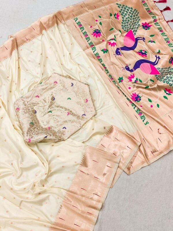 Paithani silk sarees - Image 11