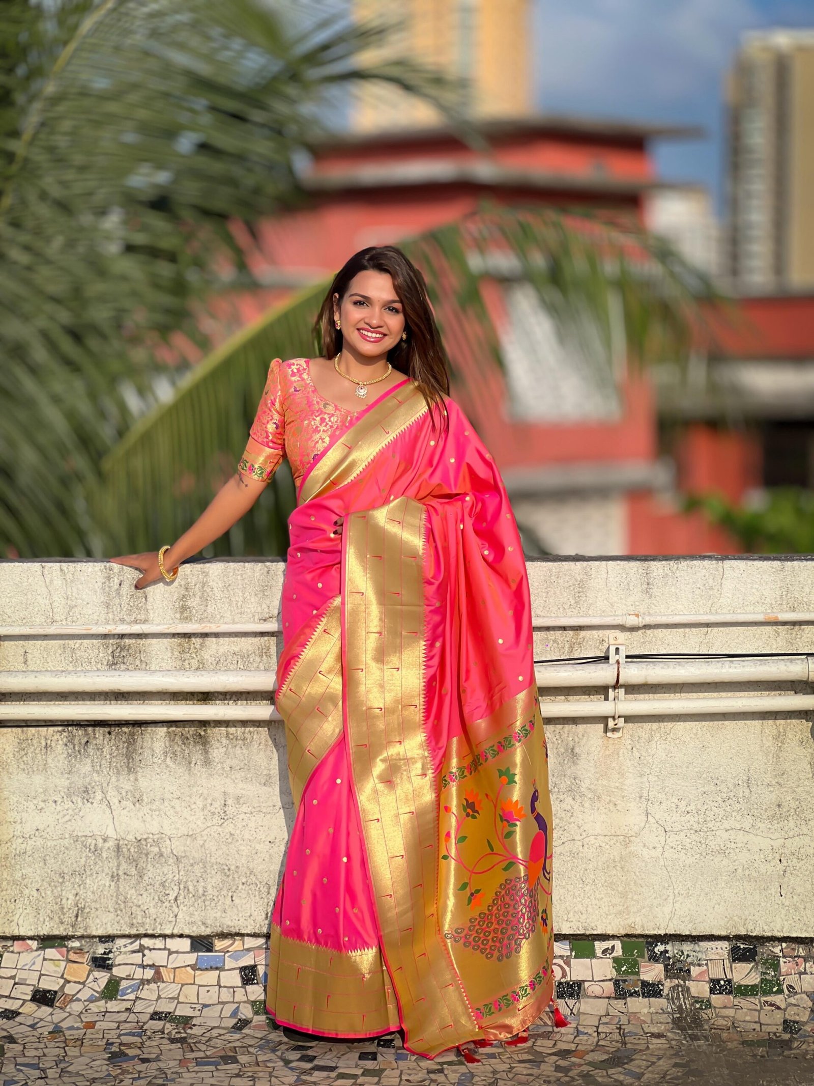 Paithani silk sarees - Image 1