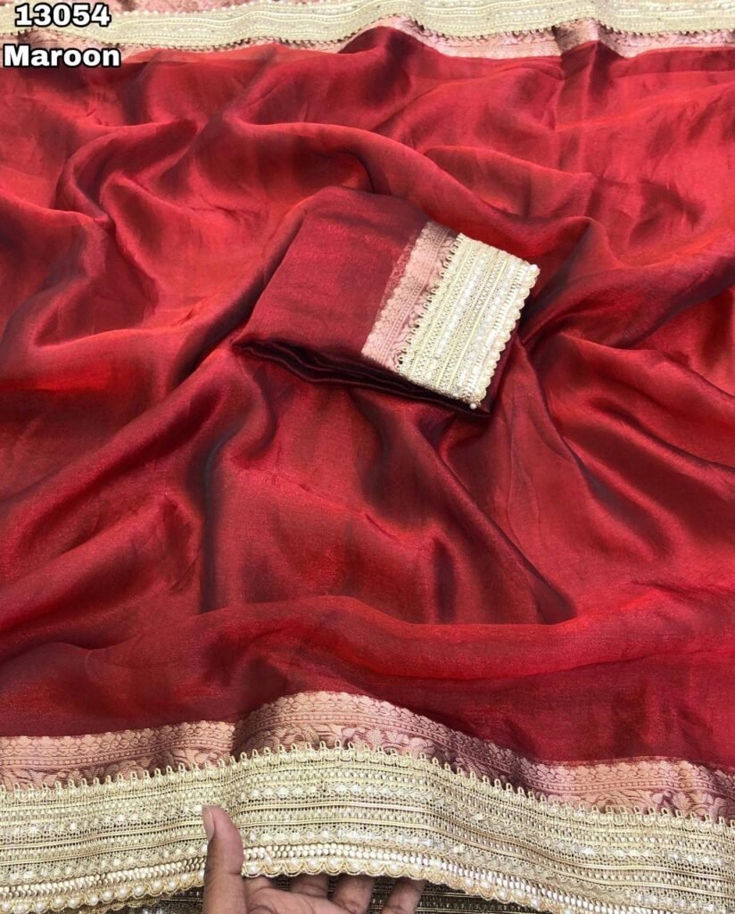 Banarasi tissue silk sarees