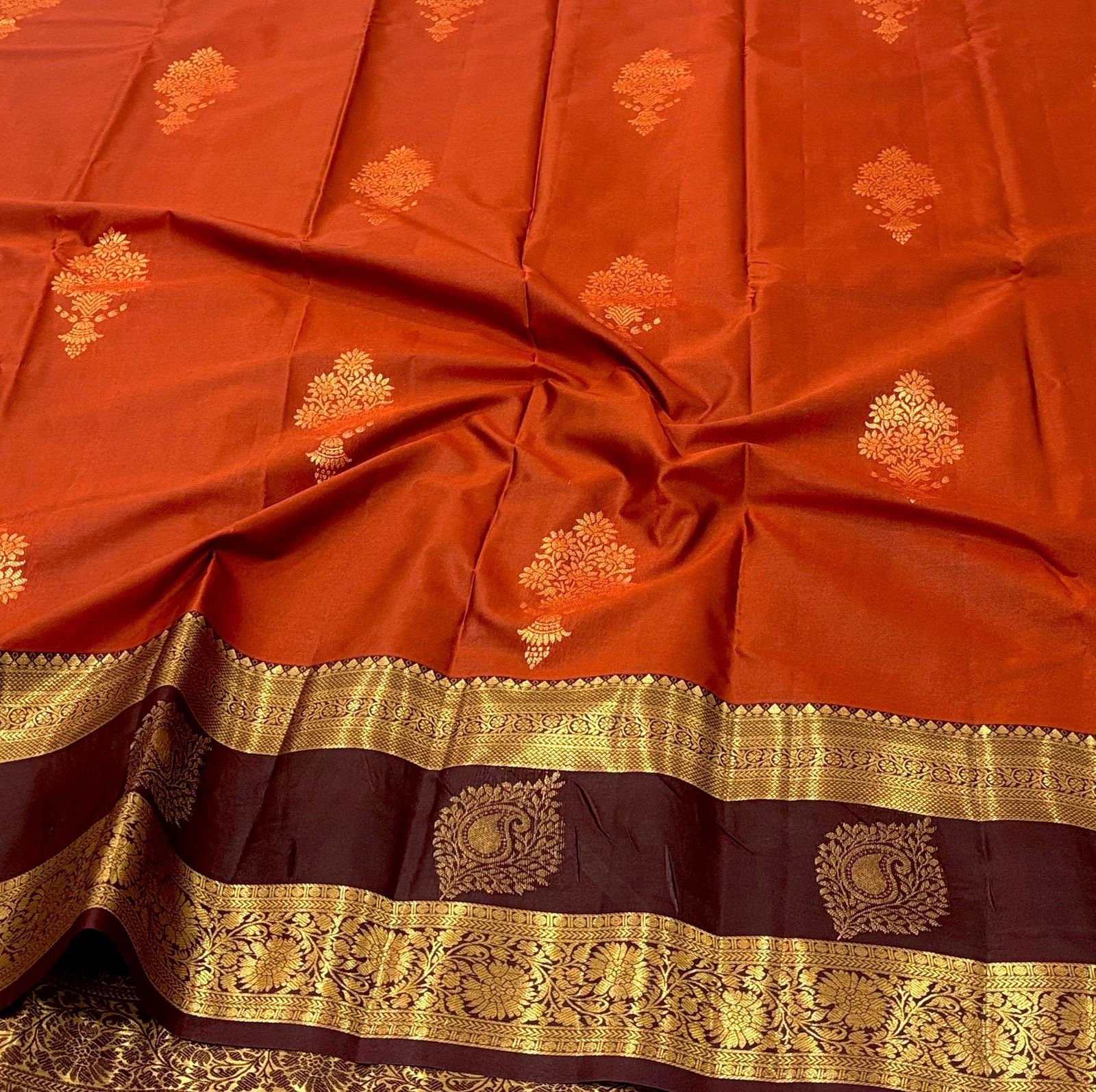 Premium kanjivaram silk saree - Image 1