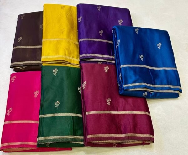 Satin silk sarees